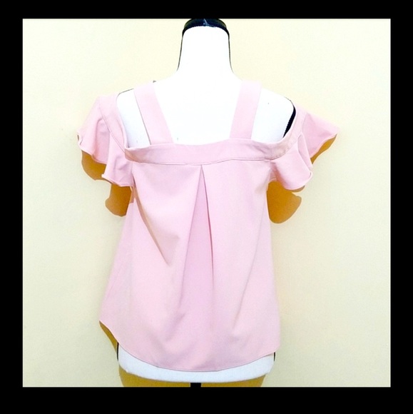 Forever 21 Cold Shoulder Flared Top Size S - Picture 7 of 11